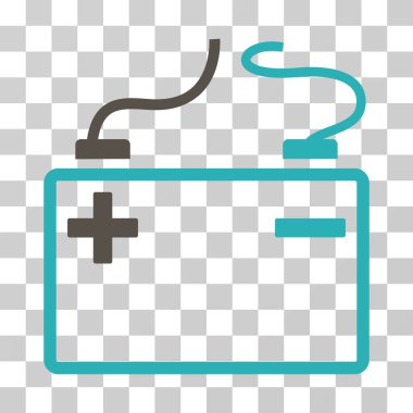 Akümülatör vektör simgesi