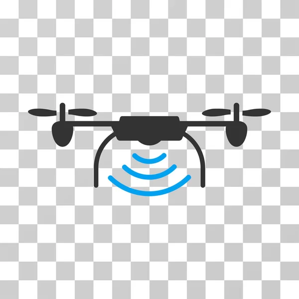 Funksender Airdrone Vektor-Symbol — Stockvektor