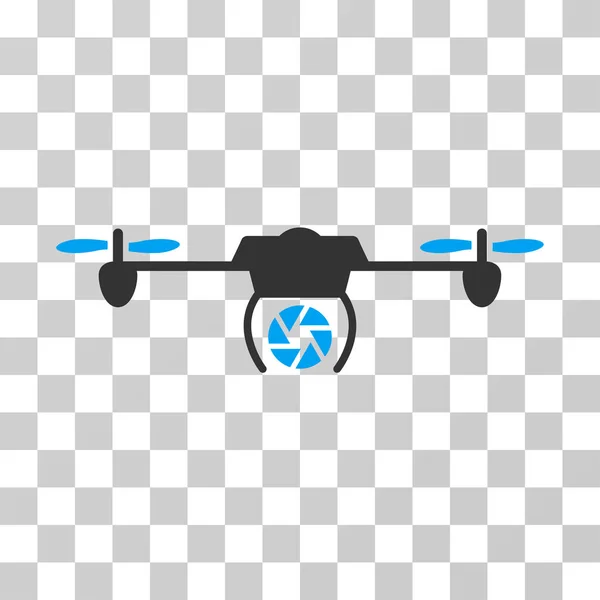 Shutter Spion Airdrone Vektor-Symbol — Stockvektor