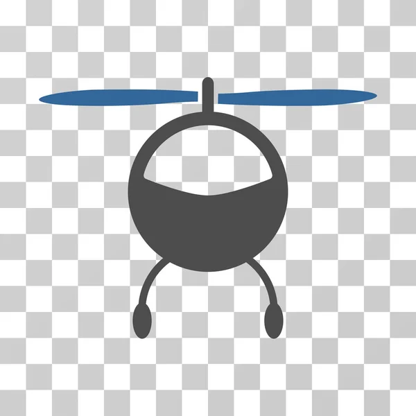Helikopter vector pictogram — Stockvector