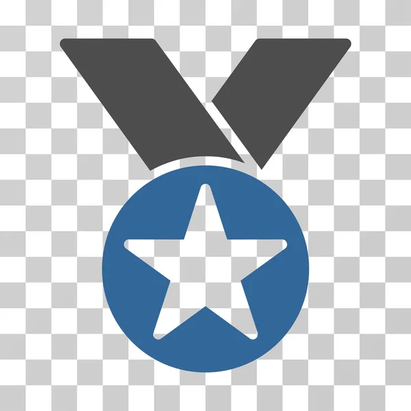 Star Medal Vector Icon — Stock Vector