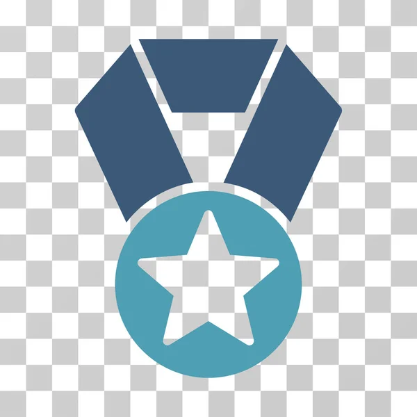 Champion Medal Vector Icon — Stock Vector