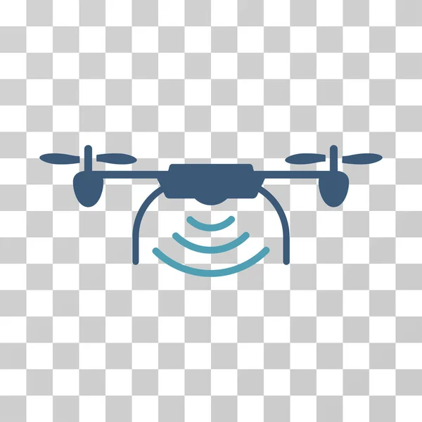 Transmissor de rádio Airdrone Vector Icon — Vetor de Stock