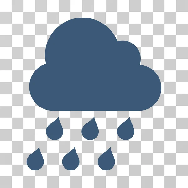 Rain Cloud Vector Icon — Stock Vector