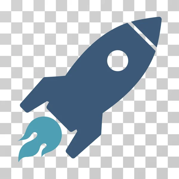 Rocket Launch Vector Icon — Stock Vector