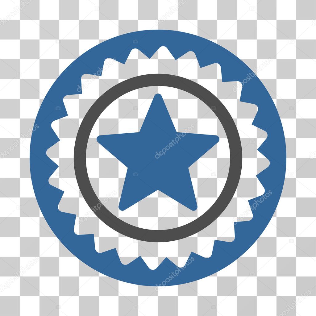 Star Medal Seal Vector Icon