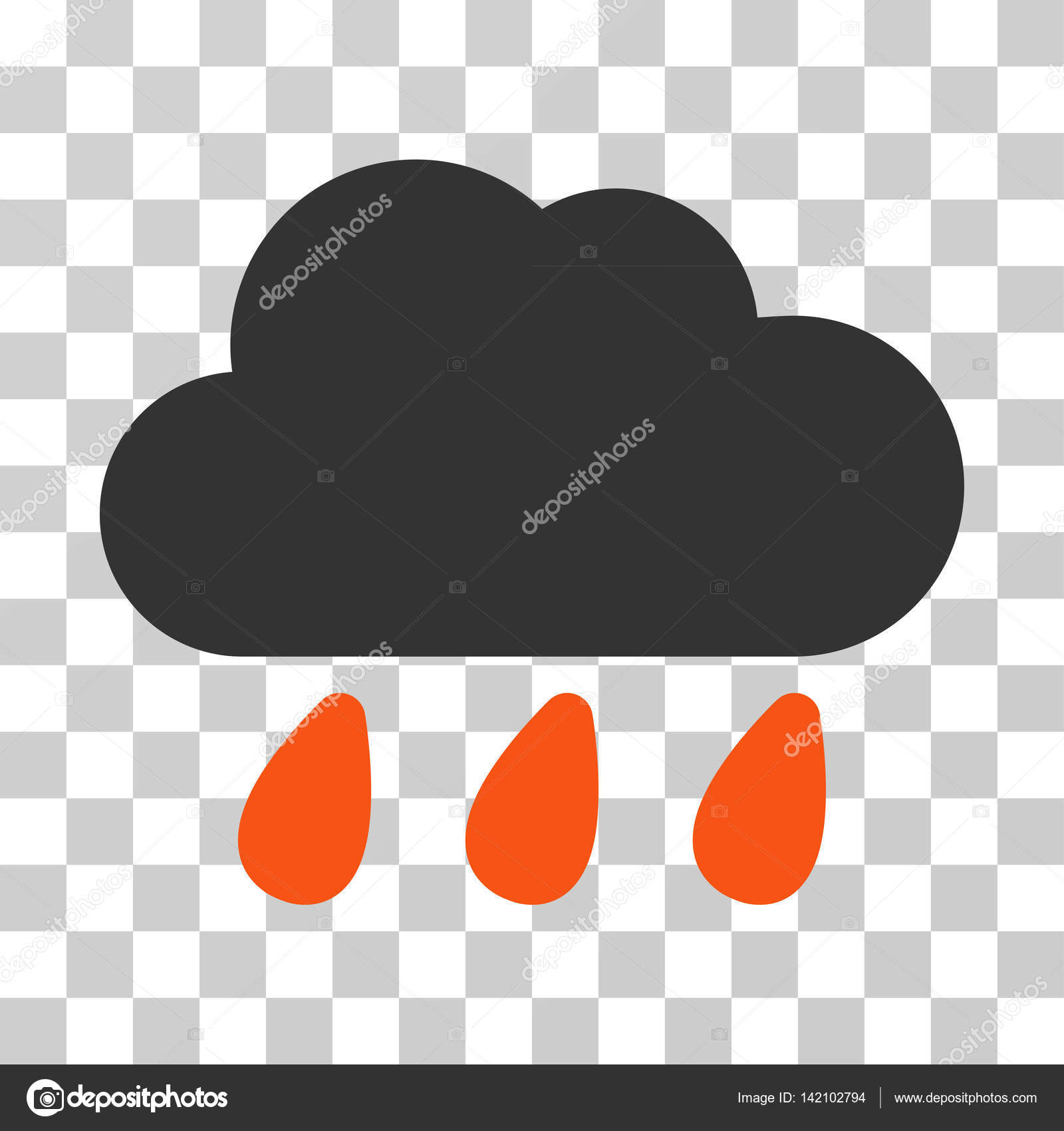 Regenwolken Symbol Vektorgrafik Lizenzfreie Grafiken C Ahasoft 142102794 Depositphotos