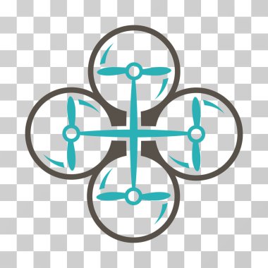 Drone vida vektör simgesi