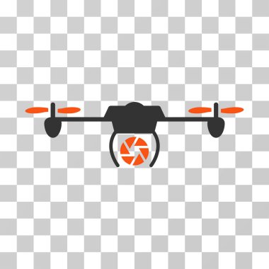 Çekim casus Airdrone vektör simgesi