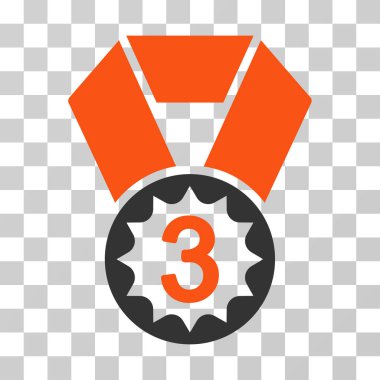 Üçüncü sıra vektör simgesi