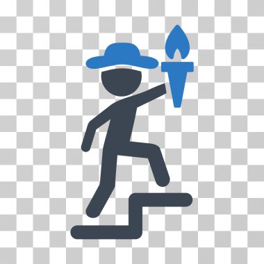 Beyefendi lideri vektör simgesi