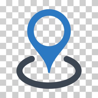 konumu vektör simgesi