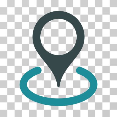 konumu vektör simgesi