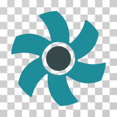 Rotor vektör simgesi