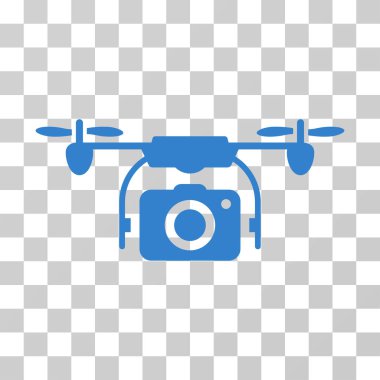 kamera drone vektör simgesi