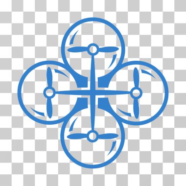 Drone vida vektör simgesi