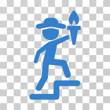 Beyefendi lideri vektör simgesi