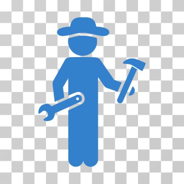 Beyefendi asker vektör simgesi