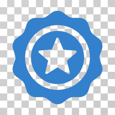 Ödül mühür vektör simgesi