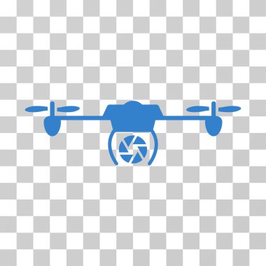 Çekim casus Airdrone vektör simgesi