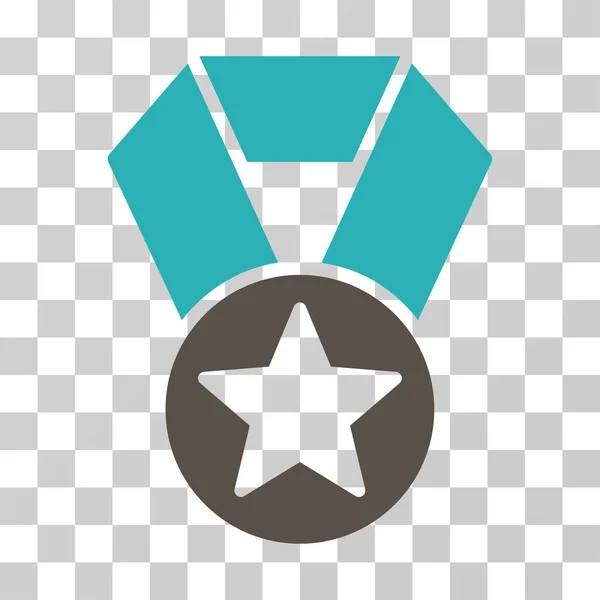 Ikone der Siegermedaille — Stockvektor
