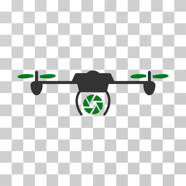 シャッター スパイ Airdrone ベクトル アイコン — ストックベクタ