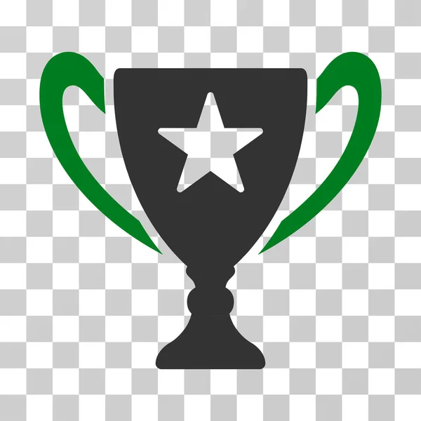 Trophy Cup Vector Icon — Stock Vector