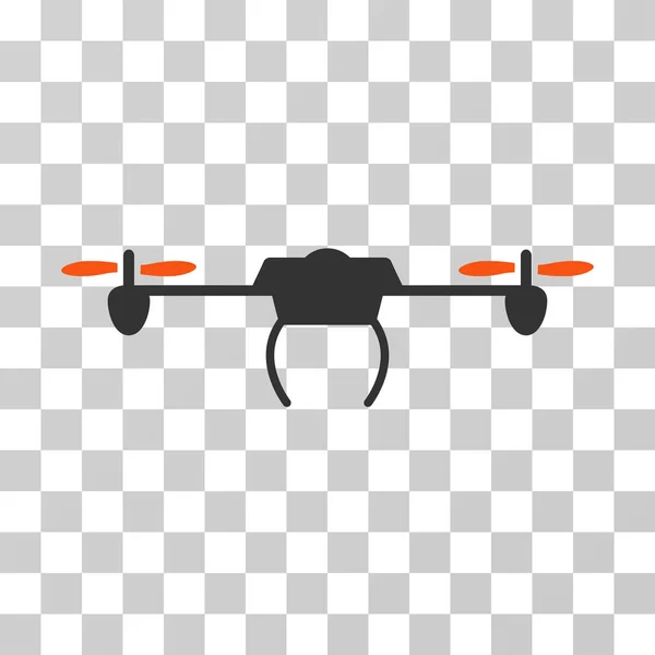 Drohnenvektorsymbol — Stockvektor