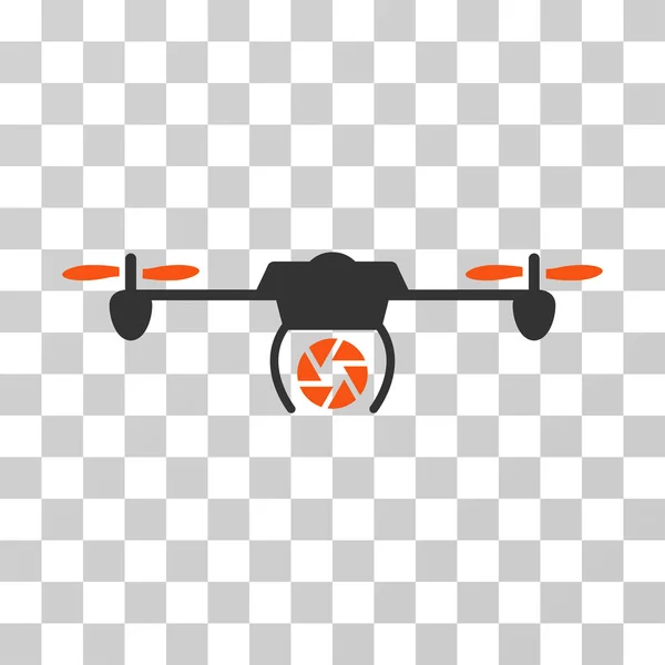 셔터 스파이 Airdrone 벡터 아이콘 — 스톡 벡터