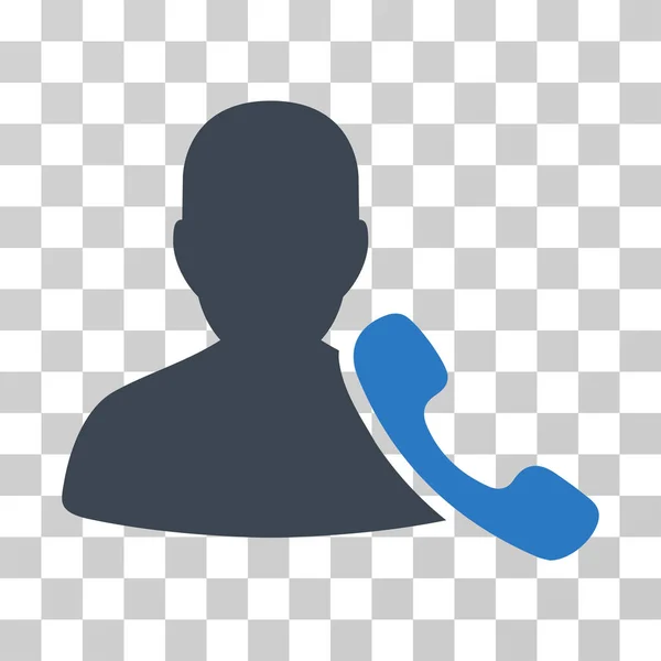 Phone Support Vector Icon — Stock Vector