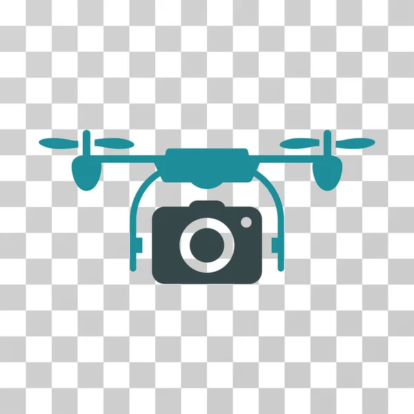 Ícone do vetor drone da câmera —  Vetores de Stock
