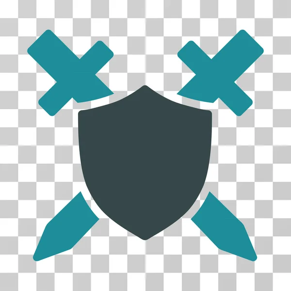 Guard Shield Vector Icon — Stock Vector