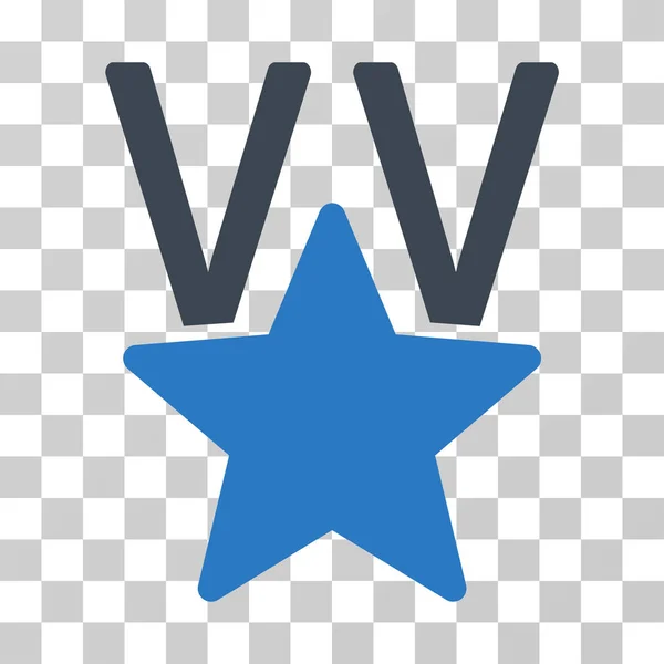 Star Victory Award Vector Icon — Stock Vector