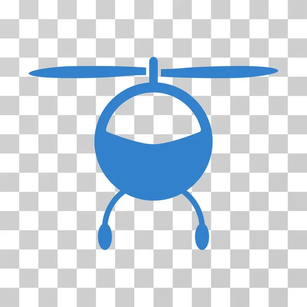 Helicopter Vector Icon — Stock Vector