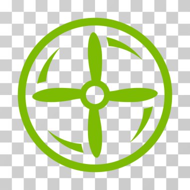 Drone vida döndürme vektör simgesi