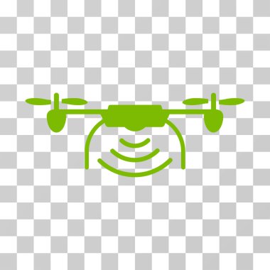 Radyo verici Airdrone vektör simgesi
