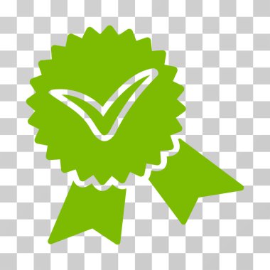 Doğrulama mühür vektör simgesi