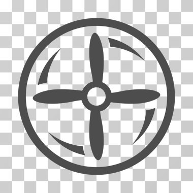 Drone vida döndürme vektör simgesi