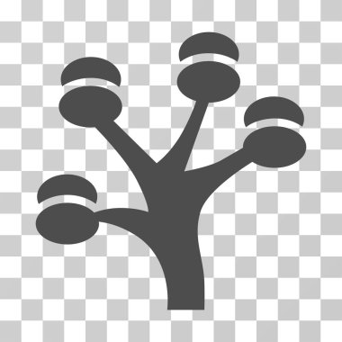 para ağacı vektör simgesi