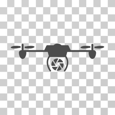 Çekim casus Airdrone vektör simgesi