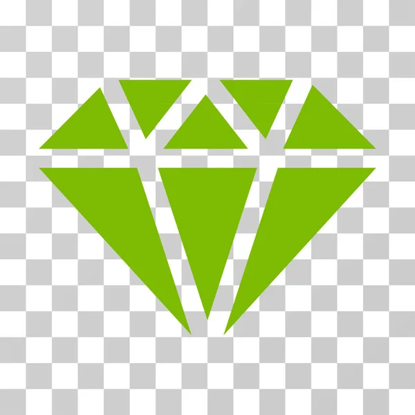 Icono vector diamante — Vector de stock