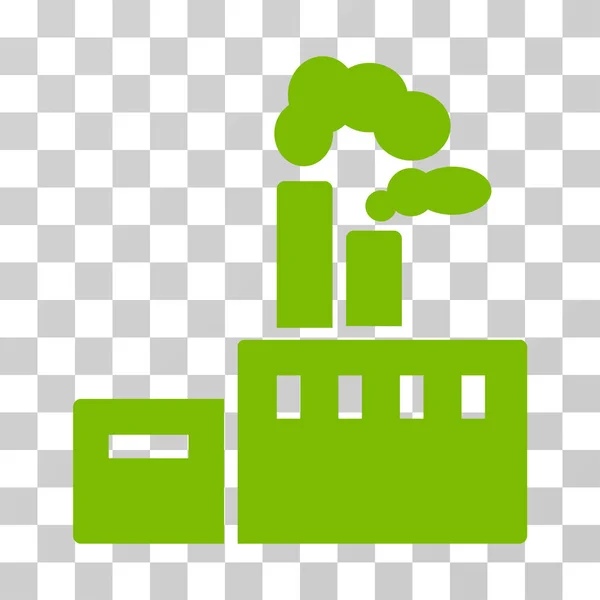 Smoking Factory Vector Icon