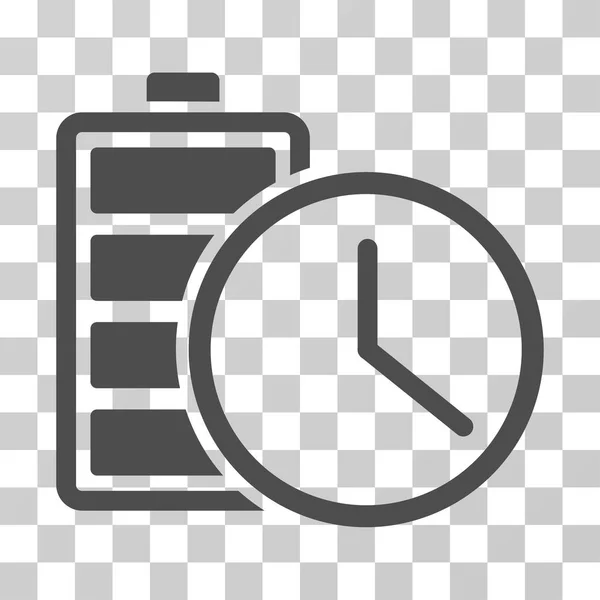 Tiempo de la batería Vector icono — Archivo Imágenes Vectoriales