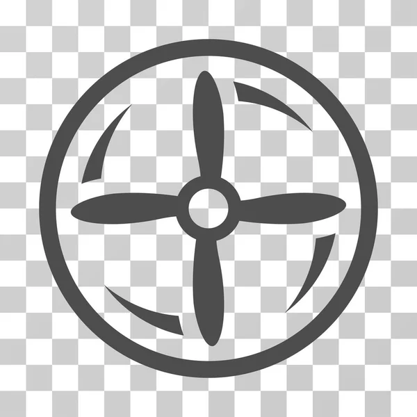 Ícone do vetor da rotação do parafuso do drone — Vetor de Stock