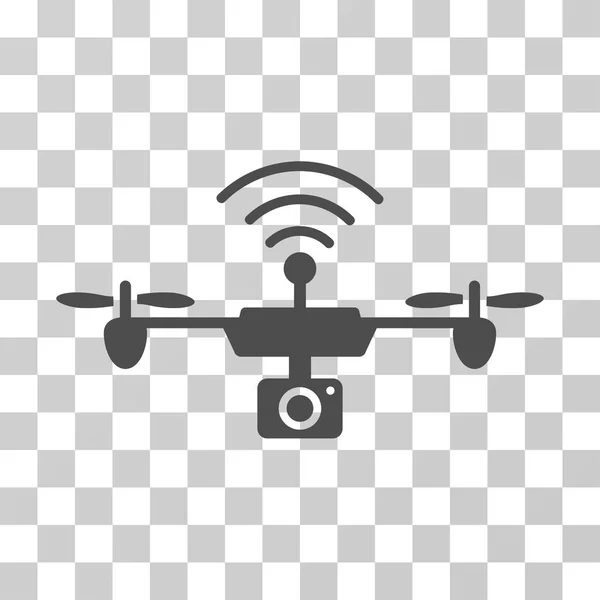 Rádió kamera Airdrone Vector Icon — Stock Vector