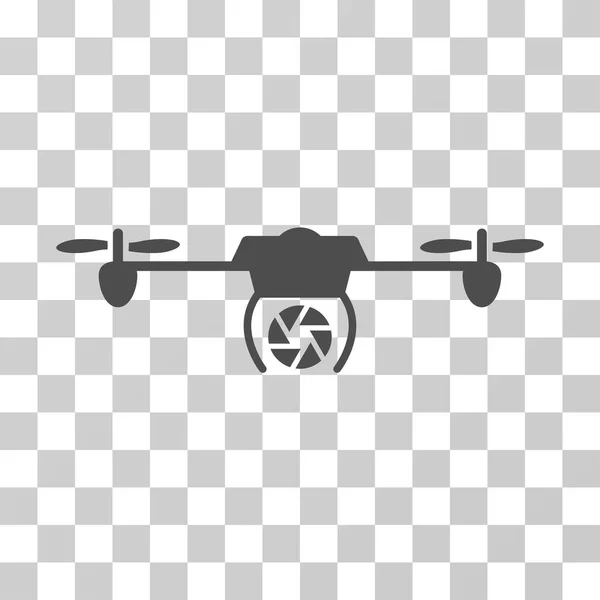 Obturador espía Airdrone Vector icono — Vector de stock