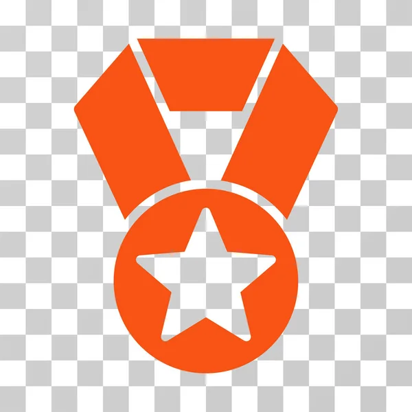 Champion medalj vektor symbol — Stock vektor