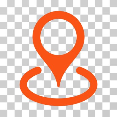 konumu vektör simgesi