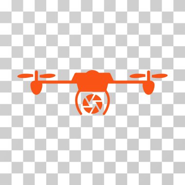 Çekim casus Airdrone vektör simgesi