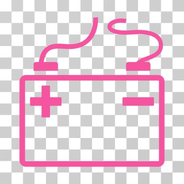 Akümülatör vektör simgesi